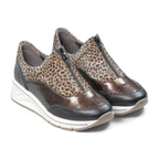 Van Dal Allerby Black Combi EE Wide Fit Slip On Shoes