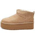 UGG Classic Ultra Mini Platform Sand Womens Trainers