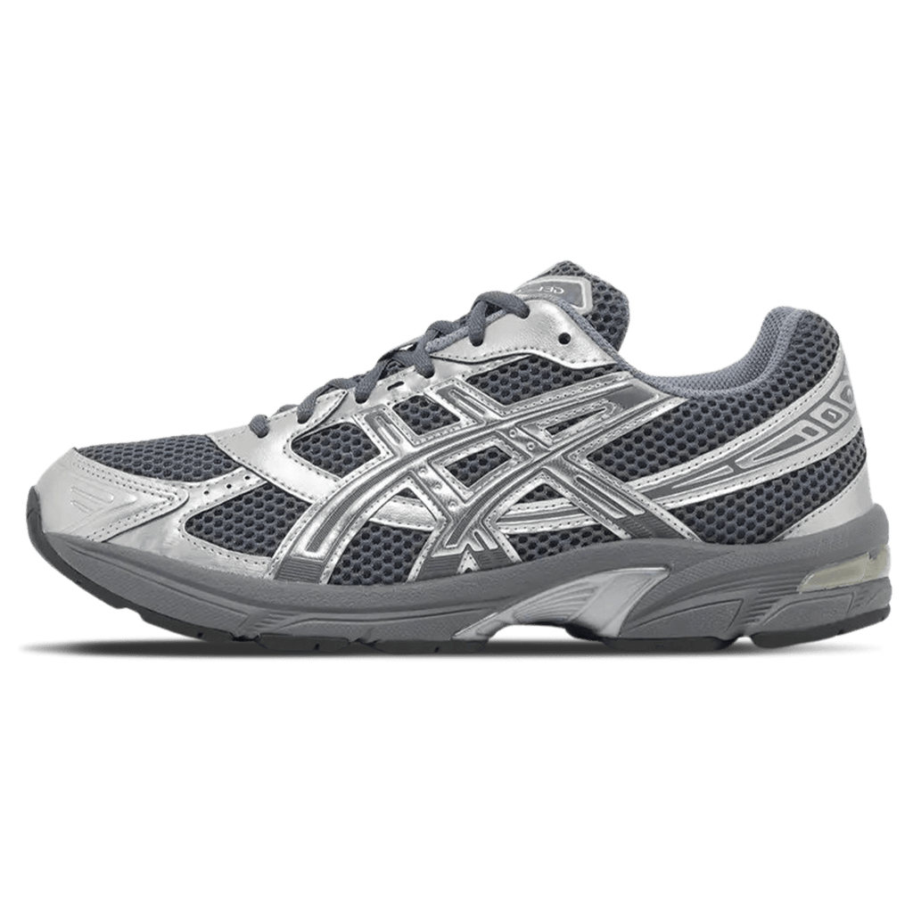 ASICS Gel 1130 Steel Grey Pure Silver trainers main side profile
