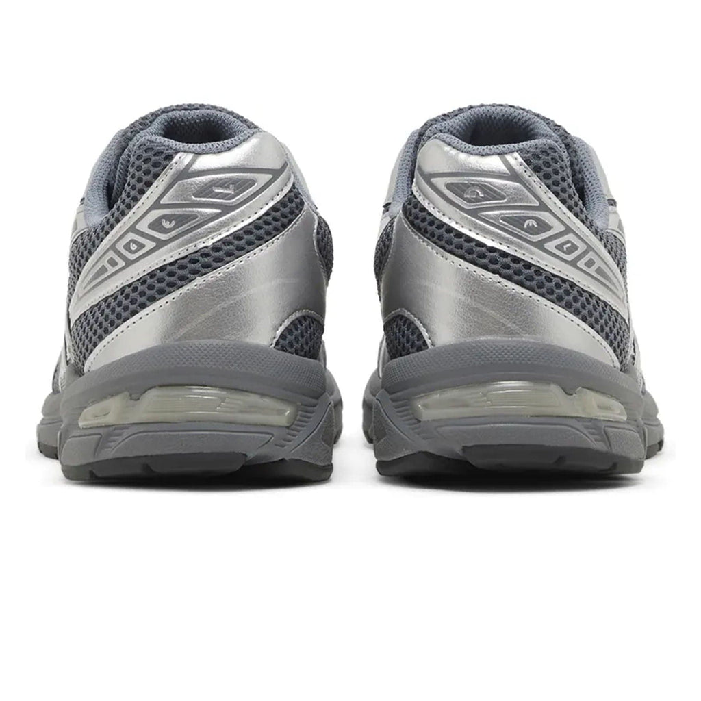 ASICS Gel 1130 Steel Grey Pure Silver trainers heel view