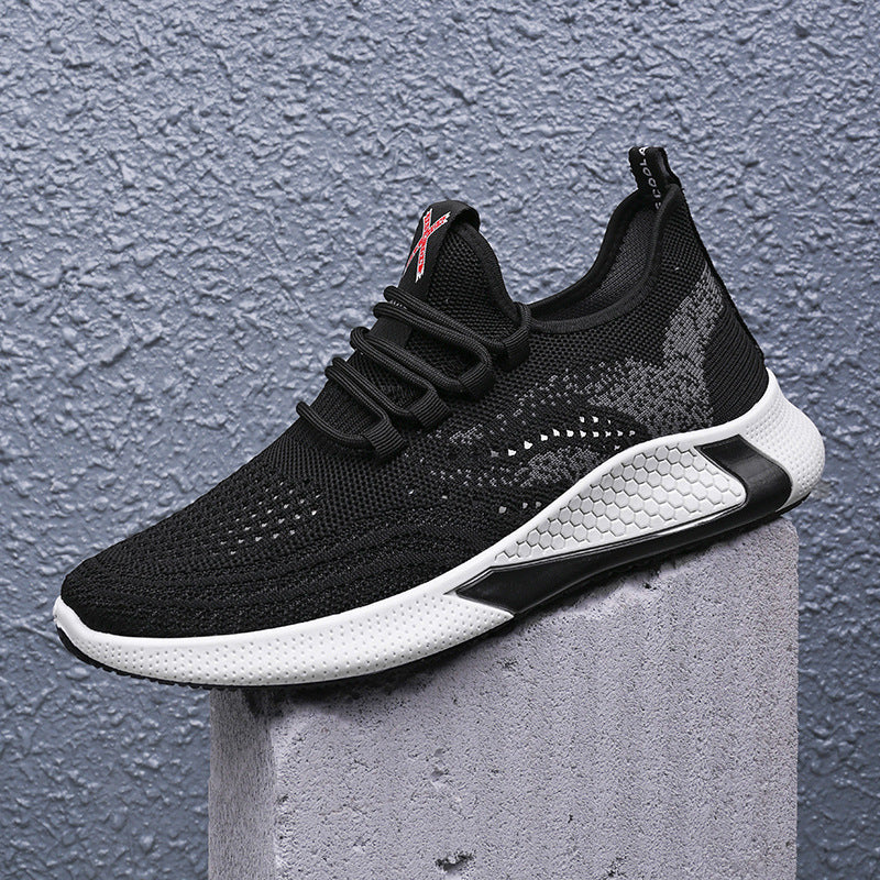 Lightweight Round Toe Running Trainers