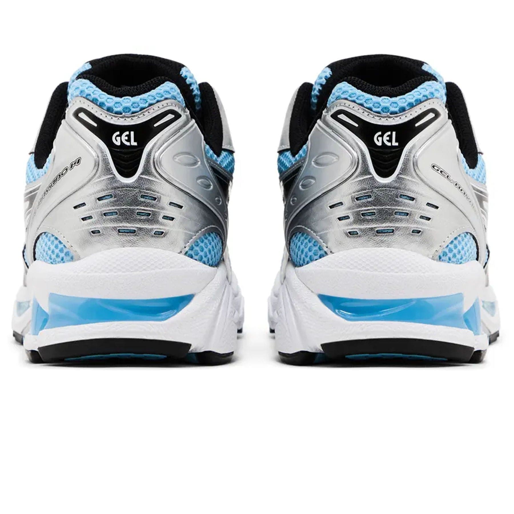ASICS Gel Kayano 14 Arctic Sky Pure Silver trainers heel view