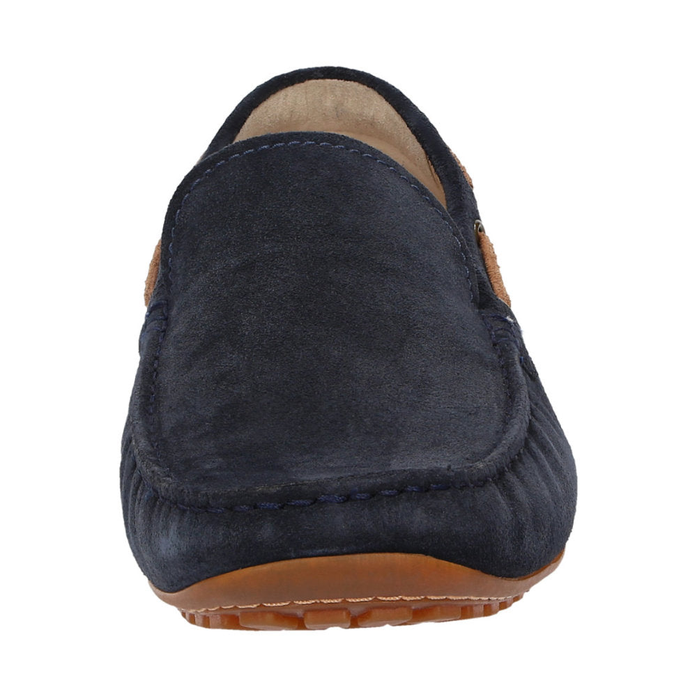 Sioux Callimo 12134 Navy Brown Mens G Fit Suede Driving Moccasins