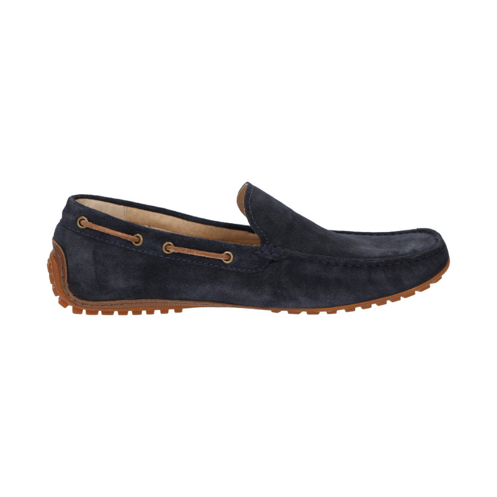 Sioux Callimo 12134 Navy Brown Mens G Fit Suede Driving Moccasins