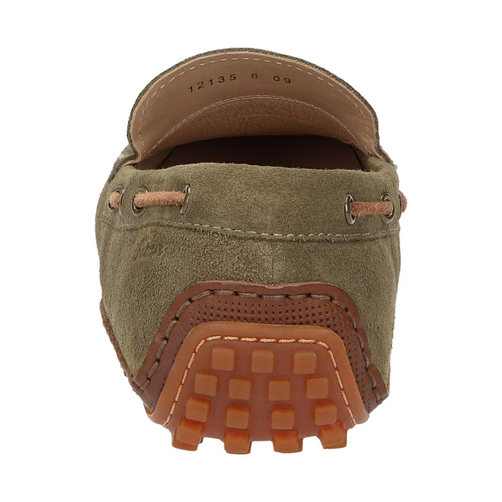 Sioux Callimo 12135 Green Brown Mens G Fit Suede Driving Moccasins