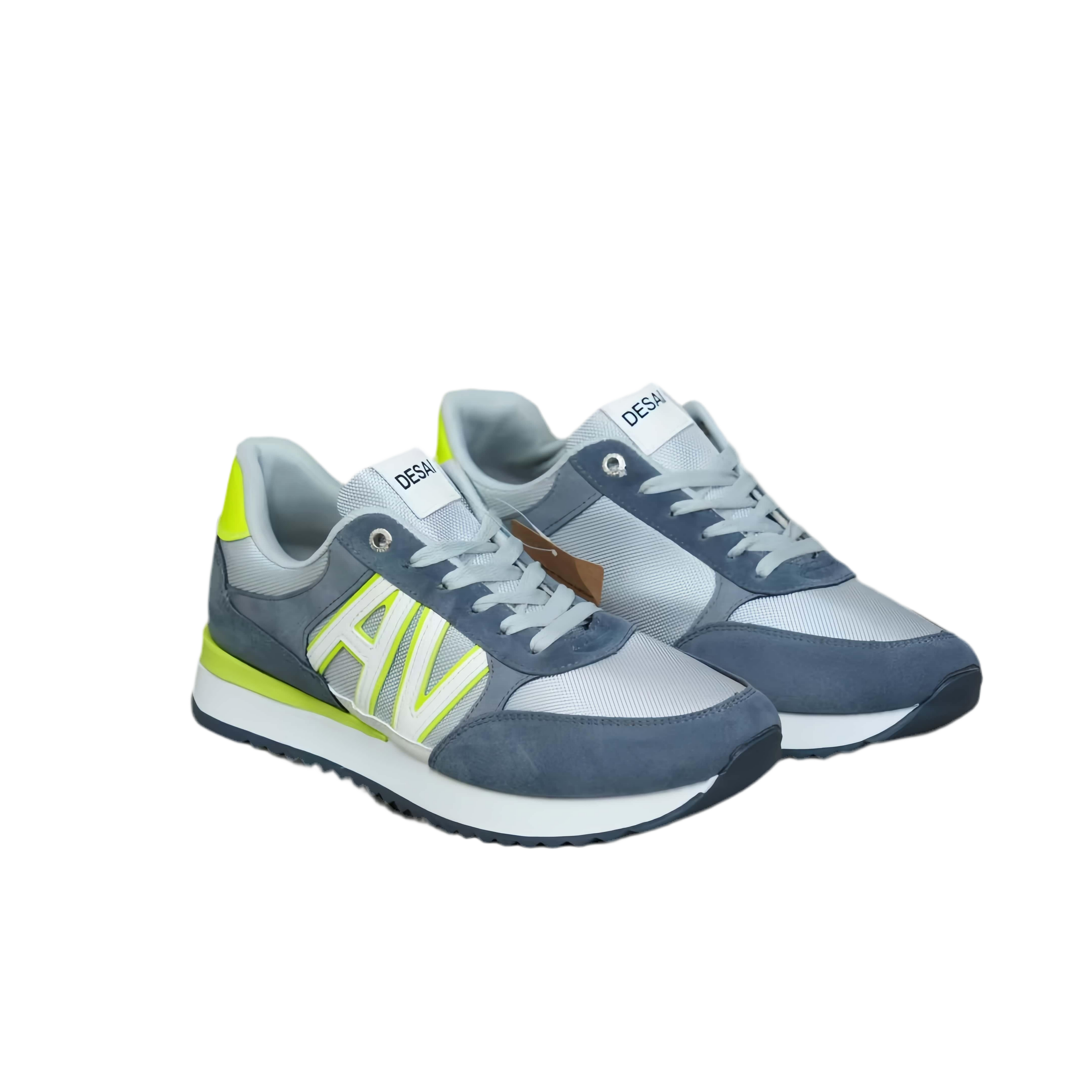 Mens Breathable Low Top Lace Up Round Toe Running Trainers