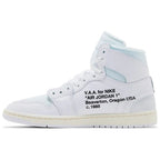 Off-White X Air Jordan 1 Retro High OG Alaska Trainers