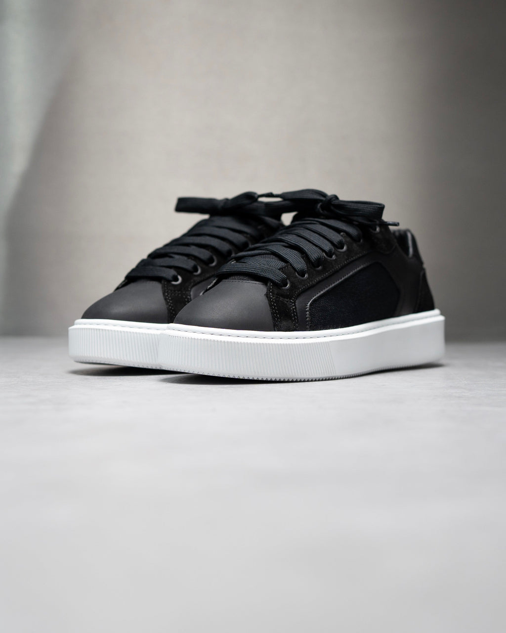 Blaekh Staple Black Trainers