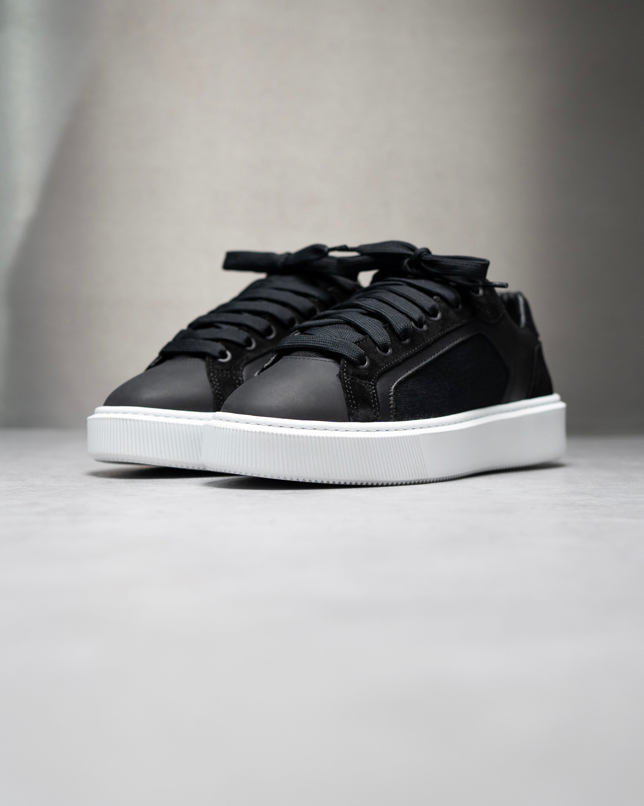 Blaekh Staple Black Trainers