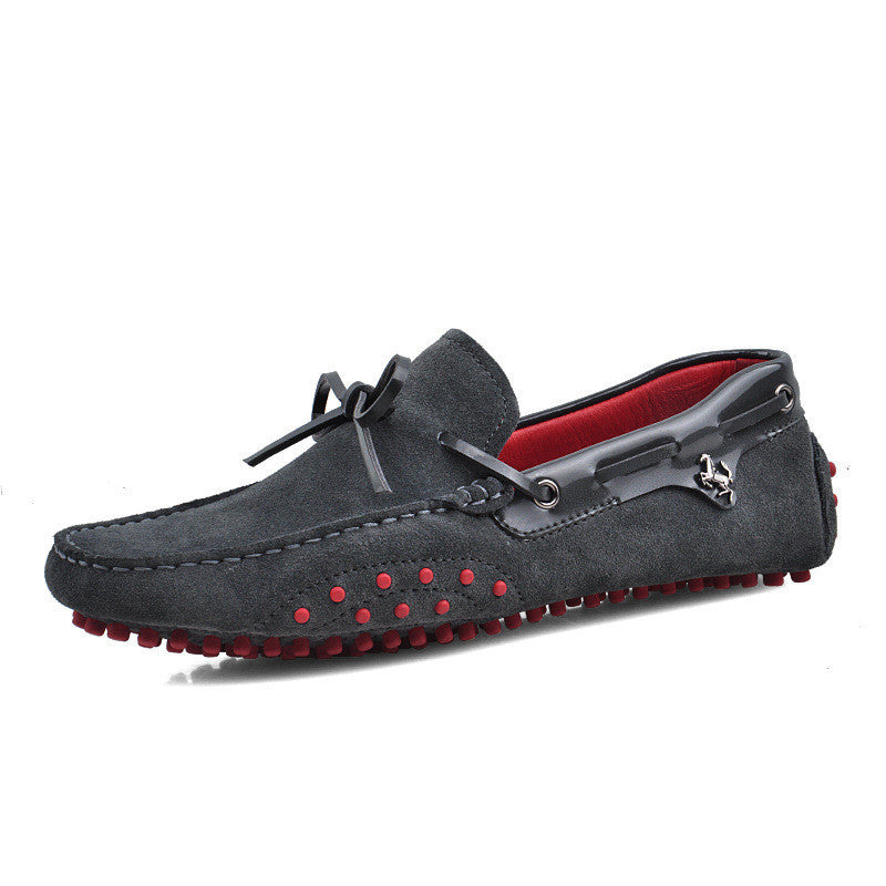 Leather Breathable Round Toe Shoes