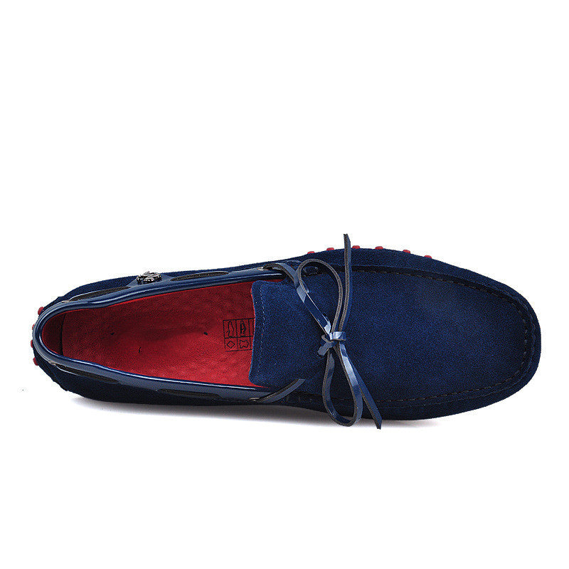 Leather Breathable Round Toe Shoes