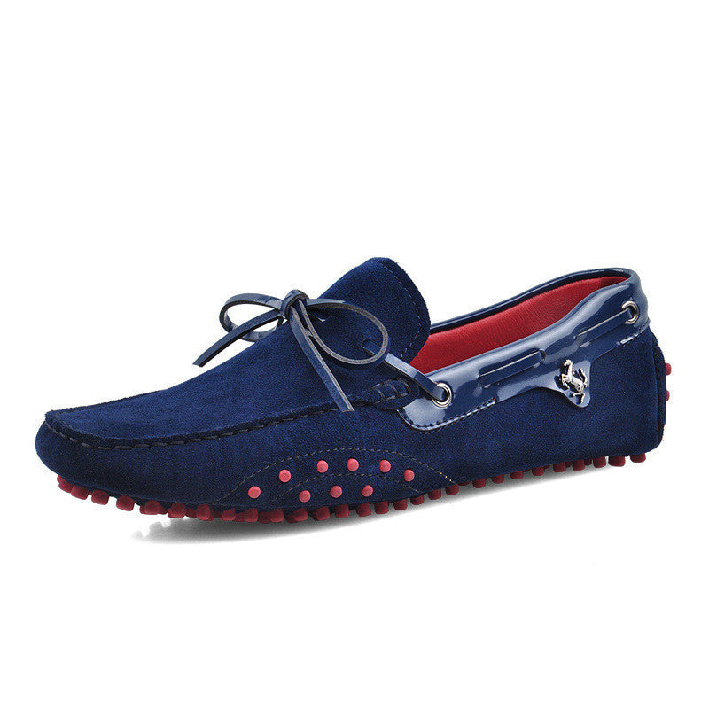 Leather Breathable Round Toe Shoes