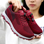 Unisex Breathable Mesh Round Toe Running Trainers