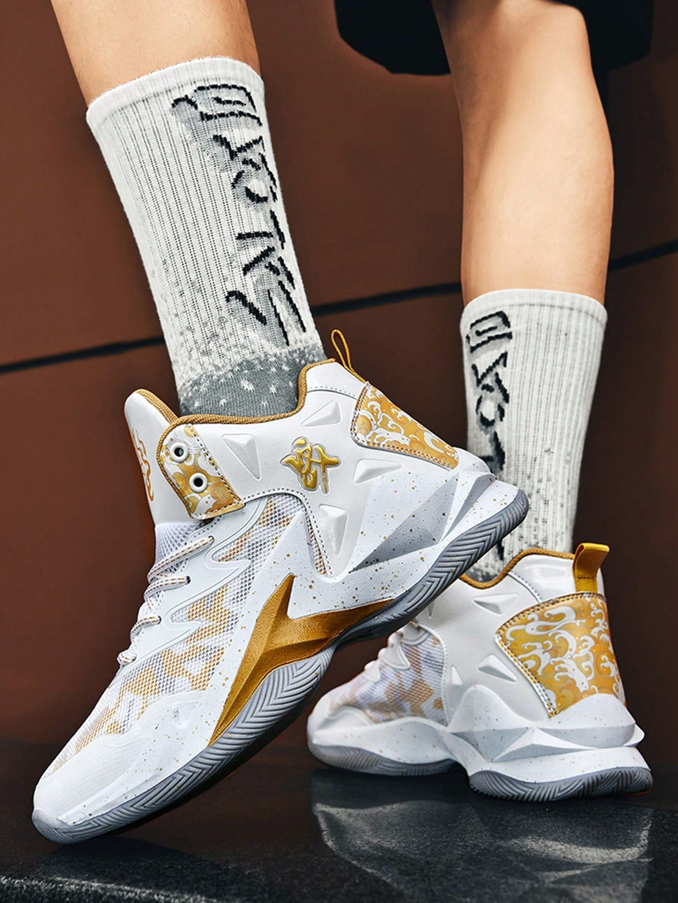 Mens Platform Basketball Shoes