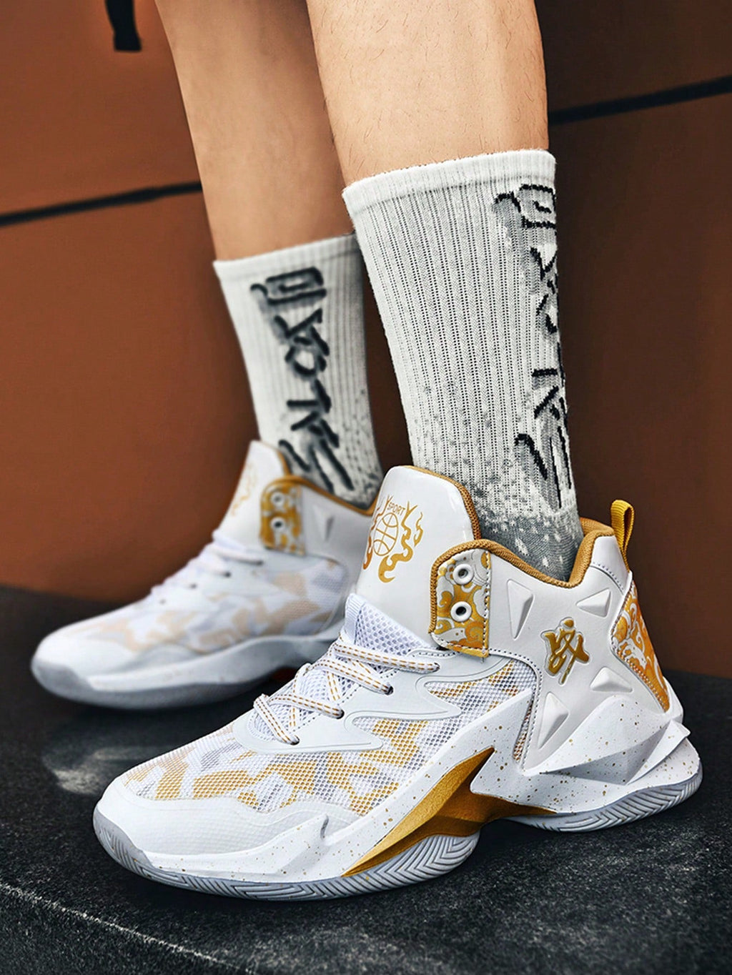 Mens Platform Basketball Shoes