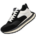 Mens Non Slip Low Top Lace Up Round Toe Trainers