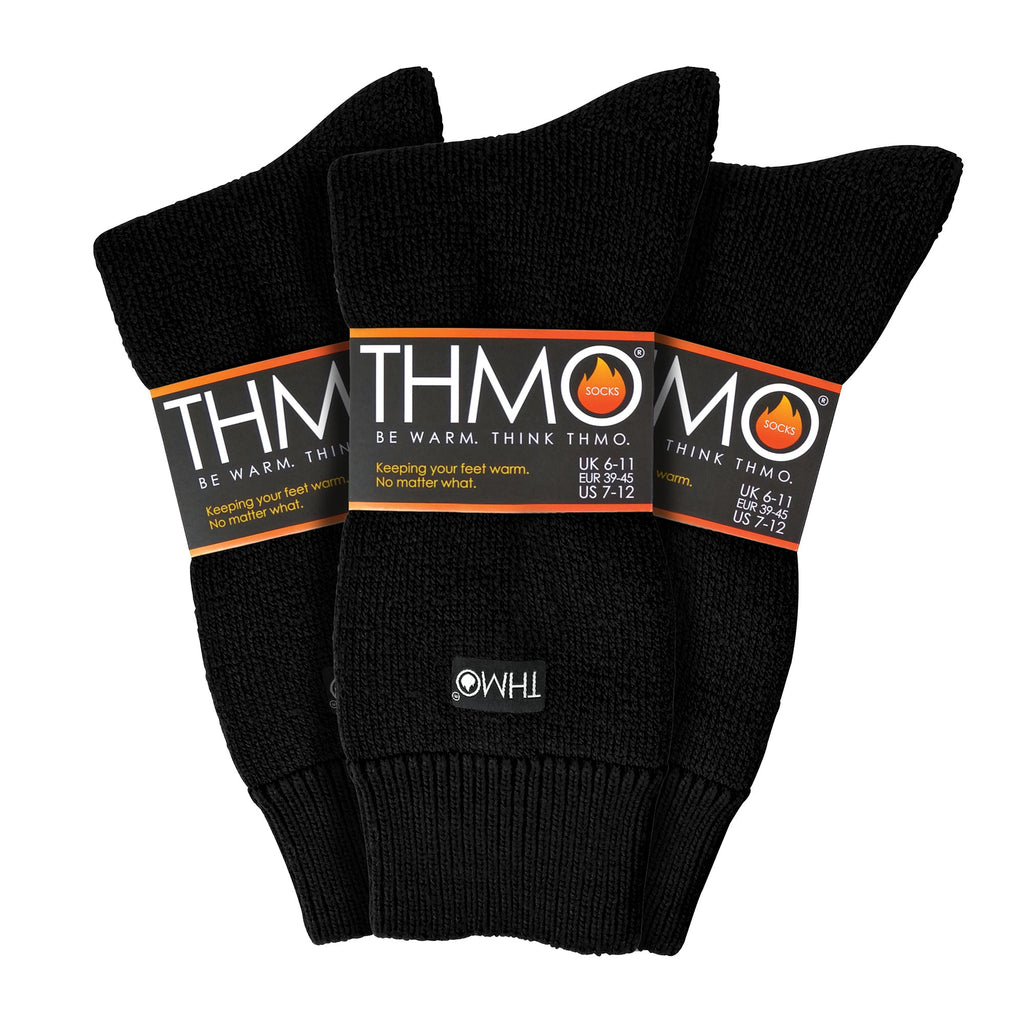 Sock Snob Mens Thick Winter Thermal Socks with Comfort Top (Multipack Options)