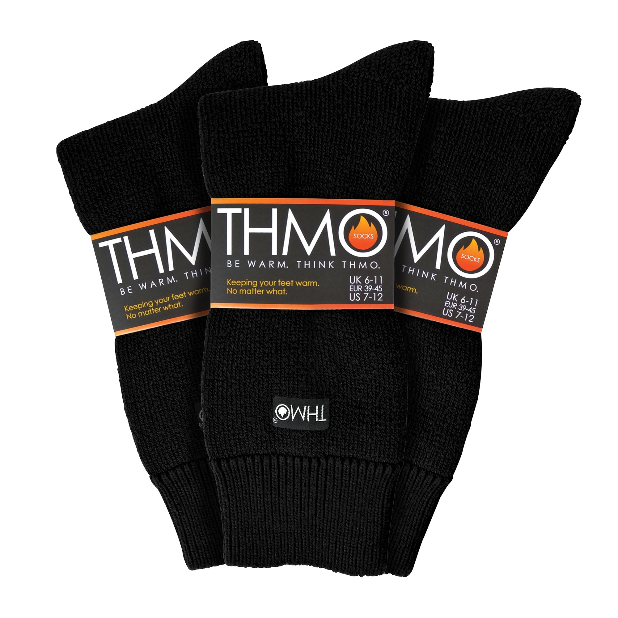 Sock Snob Mens Thick Winter Thermal Socks with Comfort Top (Multipack Options)