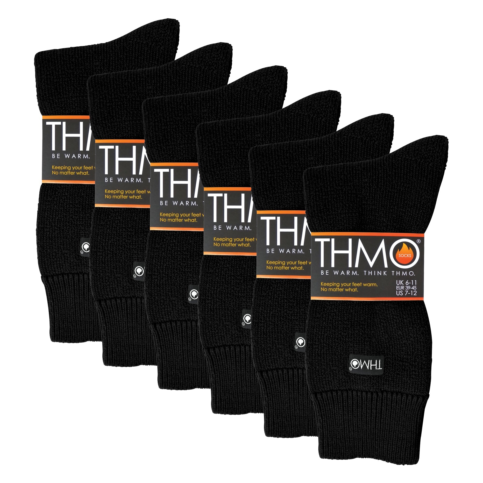 Sock Snob Mens Thick Winter Thermal Socks with Comfort Top (Multipack Options)