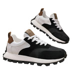 Mens EVA Low Top Lace Up Round Toe Running Trainers