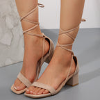 Womens Lace Up Sandals