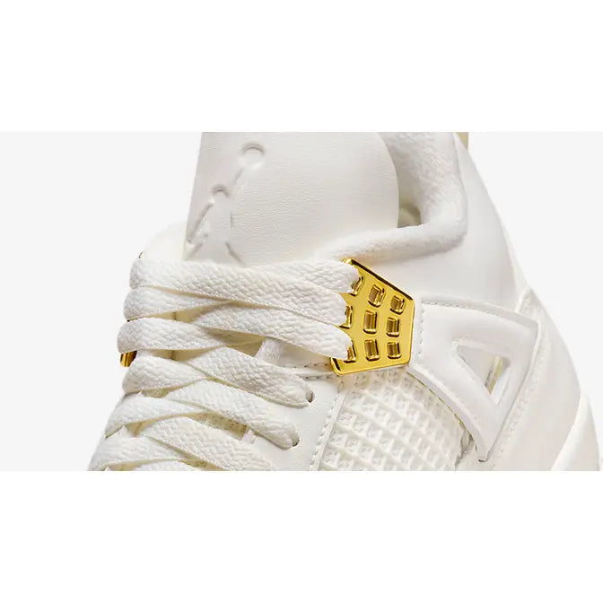 Air Jordan 4 Retro Metallic Gold Womens Trainers