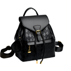 Womens Casual Leather Backpack Shoulder Bag