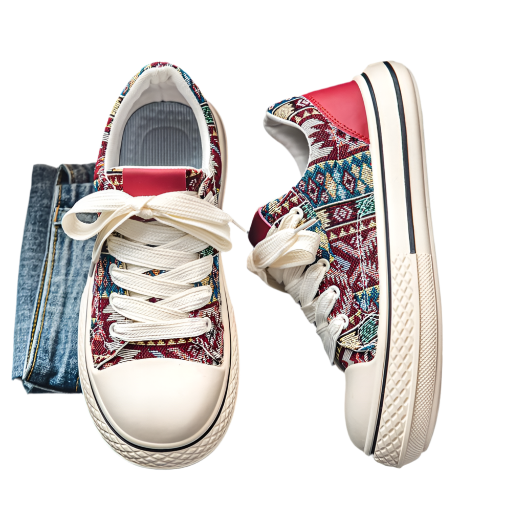 Unisex Canvas Round Toe Trainers