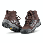Grubs Quest Non Safety Waterproof Hiker Boots Mahogany