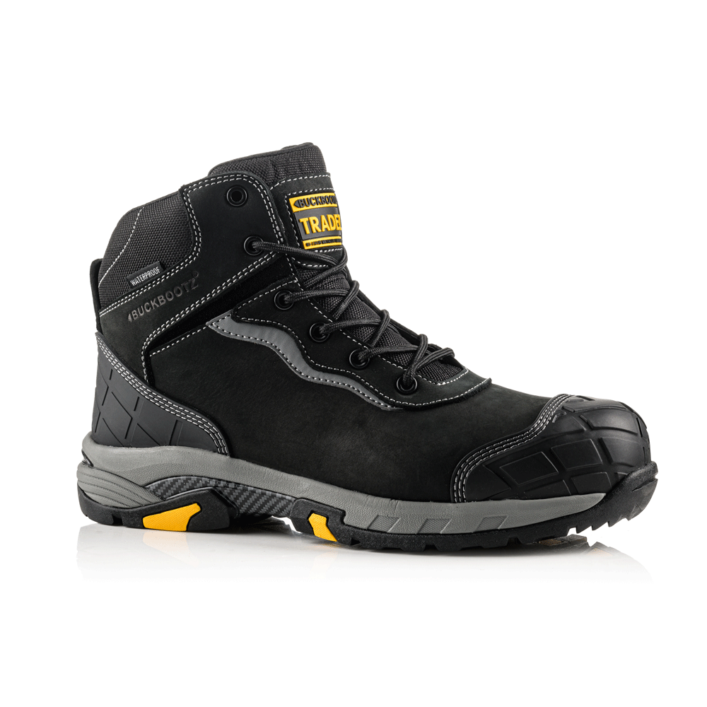 Buckler Tradez Blitz S3 SRC Lightweight Waterproof Safety Lace Safety Boots