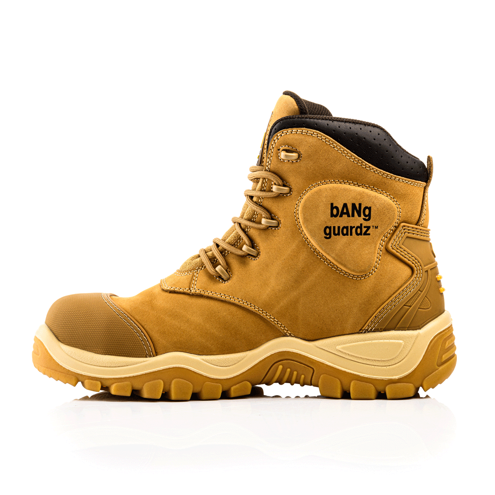 Buckler BSH012 S3 Brown Leather Waterproof Safety Boots