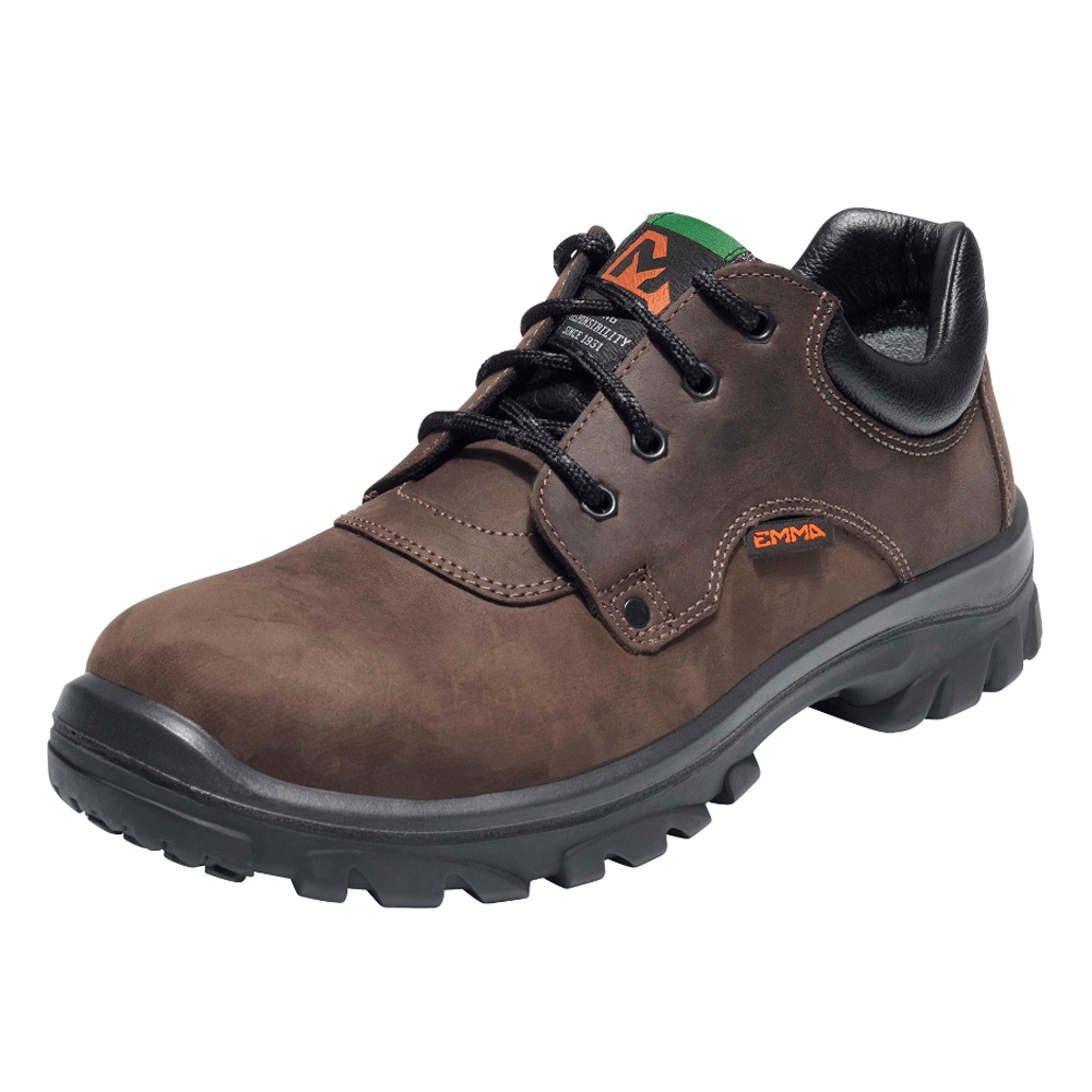 Emma 518866 Zolder XD Wide Fit Safety Trainers Dark Brown