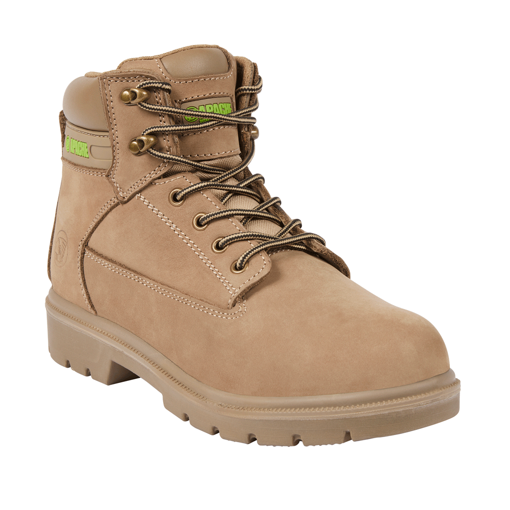 Apache Barnwell Steel Toe Cap Work Safety Boots Stone