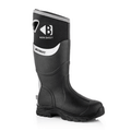 Buckler Walkerz Buckbootz Neoprene Non-Safety Waterproof Wellington Boots Black / Green