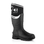 Buckler Walkerz Buckbootz Neoprene Non-Safety Waterproof Wellington Boots Black / Green