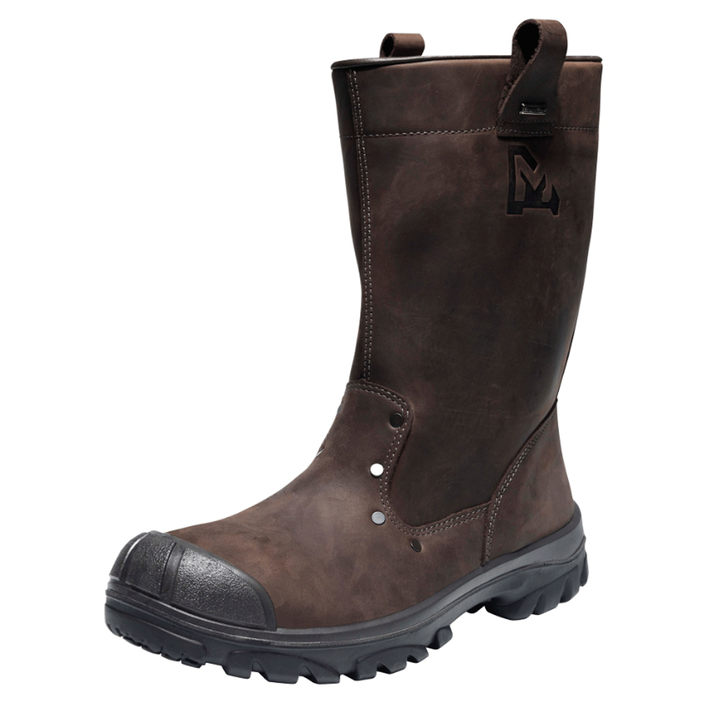 Emma 582848 Mendoza Waterproof Safety Rigger Boots Dark Brown
