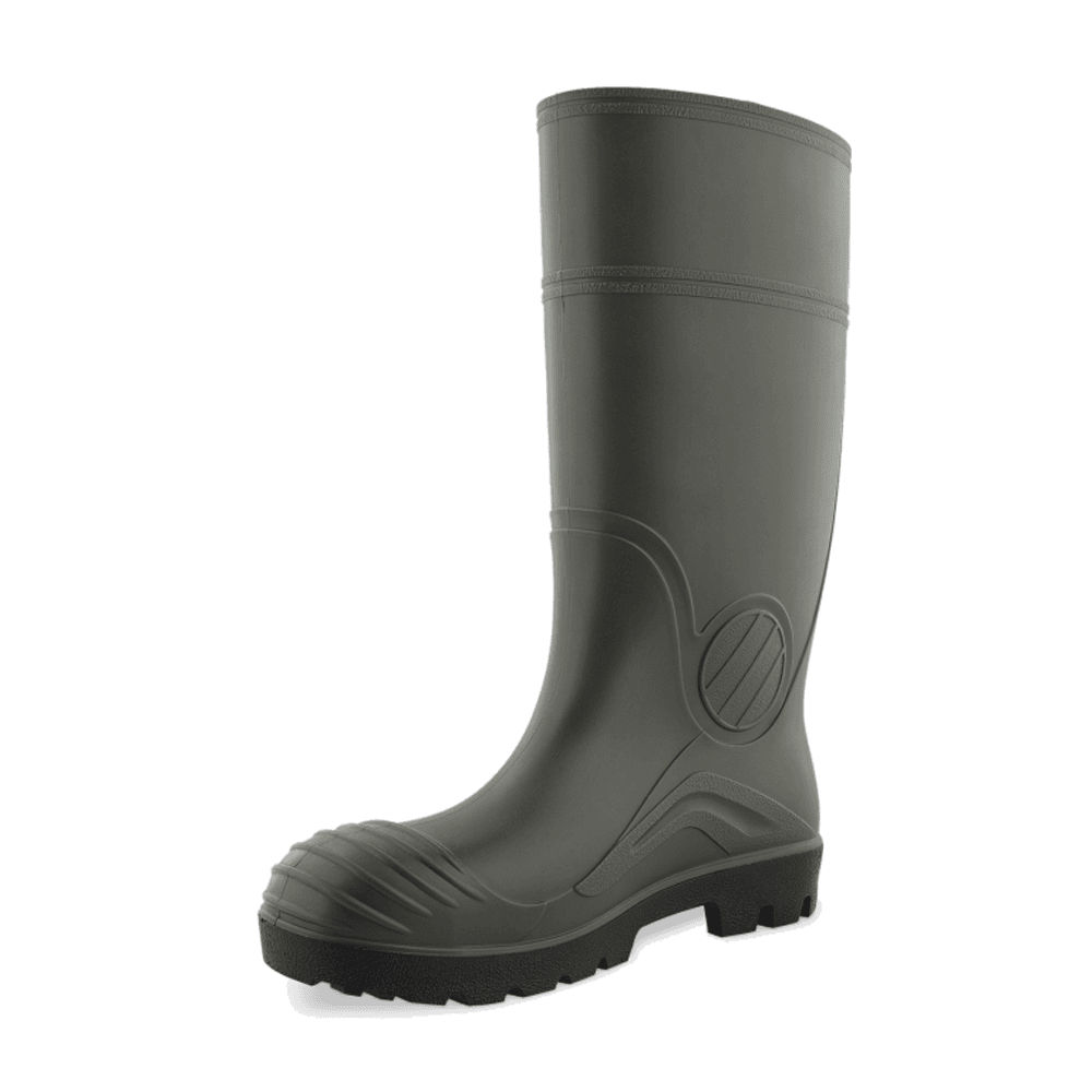Herock Pvc S5 SRC Safety Wellington Boots Green/Black