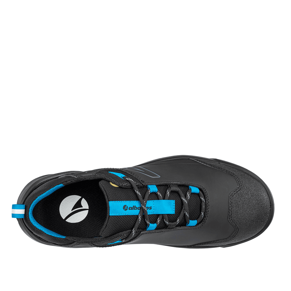 Albatros Taraval Low S3L ESD FO SR Fibreglass Safety Shoes Black/Blue