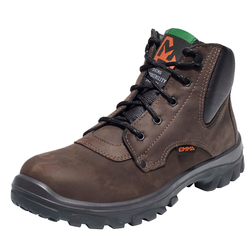 Emma 538846 Zandvoort D Steel Toe Safety Boots Brown