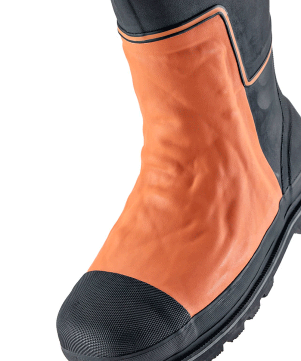Grubs Chainamic 5.0 Safety Chainsaw Boot Black / Orange