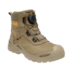 DeWalt Lander Leather Water-Resistant Composite BOA Safety Work Safety Boots Stone / Black