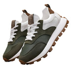 Mens EVA Low Top Lace Up Round Toe Running Trainers