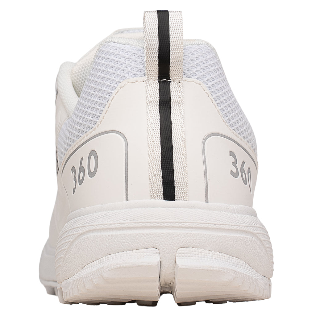 Newbery 360 Full White Pimple Cricket Shoes
