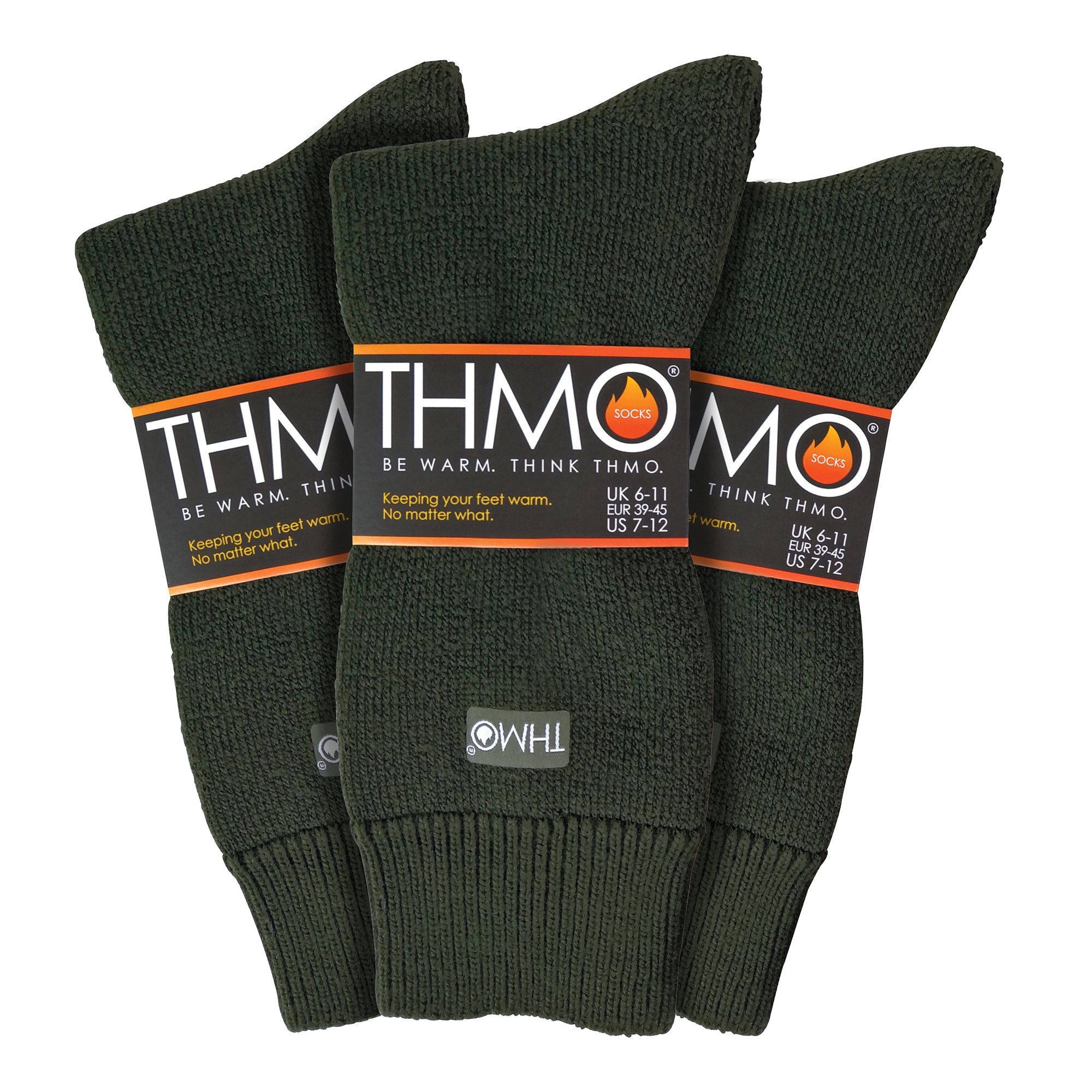 Sock Snob Mens Thick Winter Thermal Socks with Comfort Top (Multipack Options)
