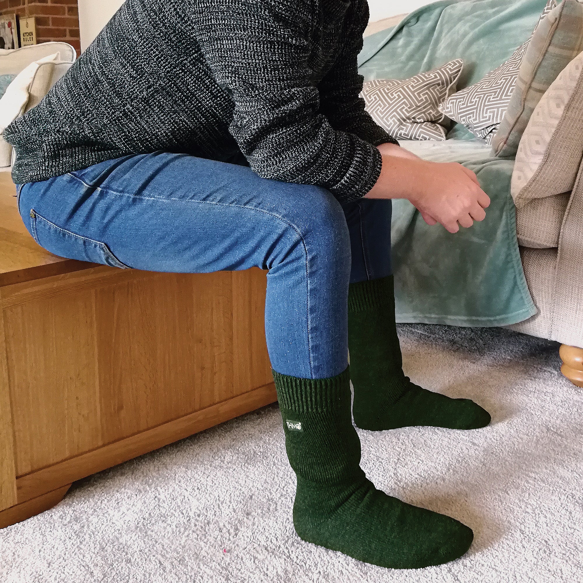 Sock Snob Mens Thick Winter Thermal Socks with Comfort Top (Multipack Options)