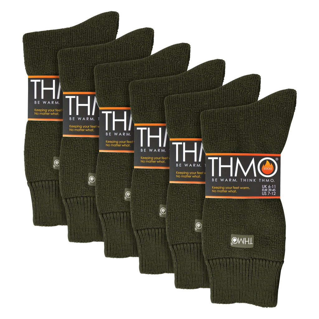 Sock Snob Mens Thick Winter Thermal Socks with Comfort Top (Multipack Options)