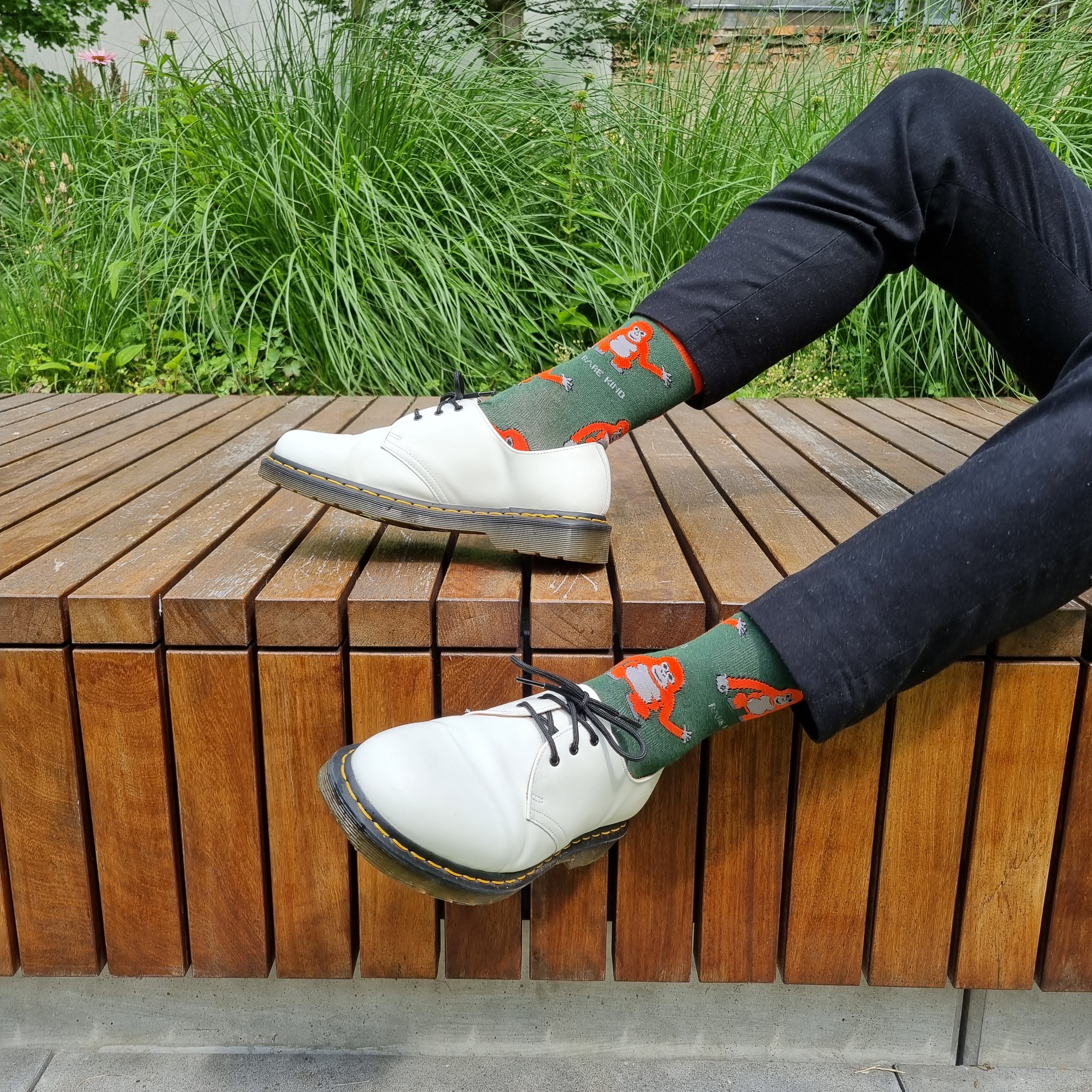 Bare Kind Orange Lover 3 Bamboo Sock Set