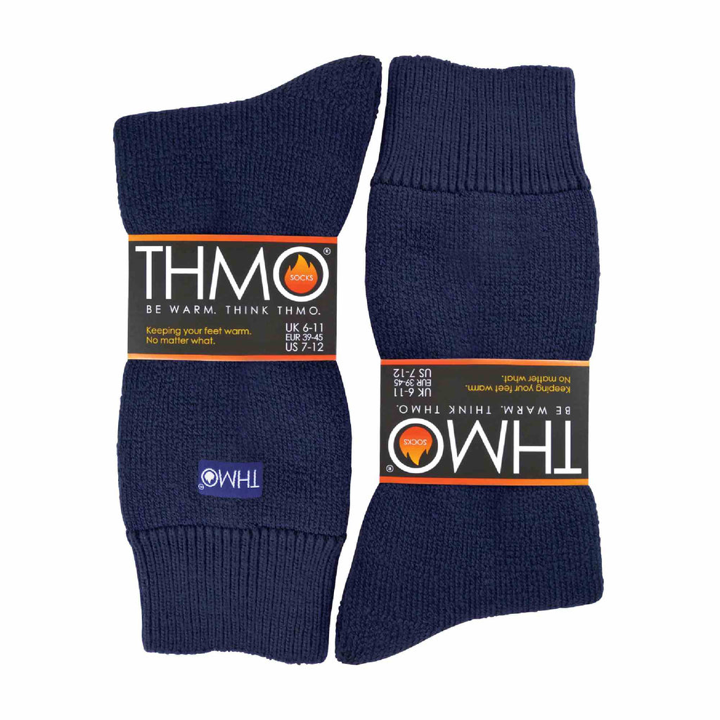 Sock Snob Mens Thick Winter Thermal Socks with Comfort Top (Multipack Options)