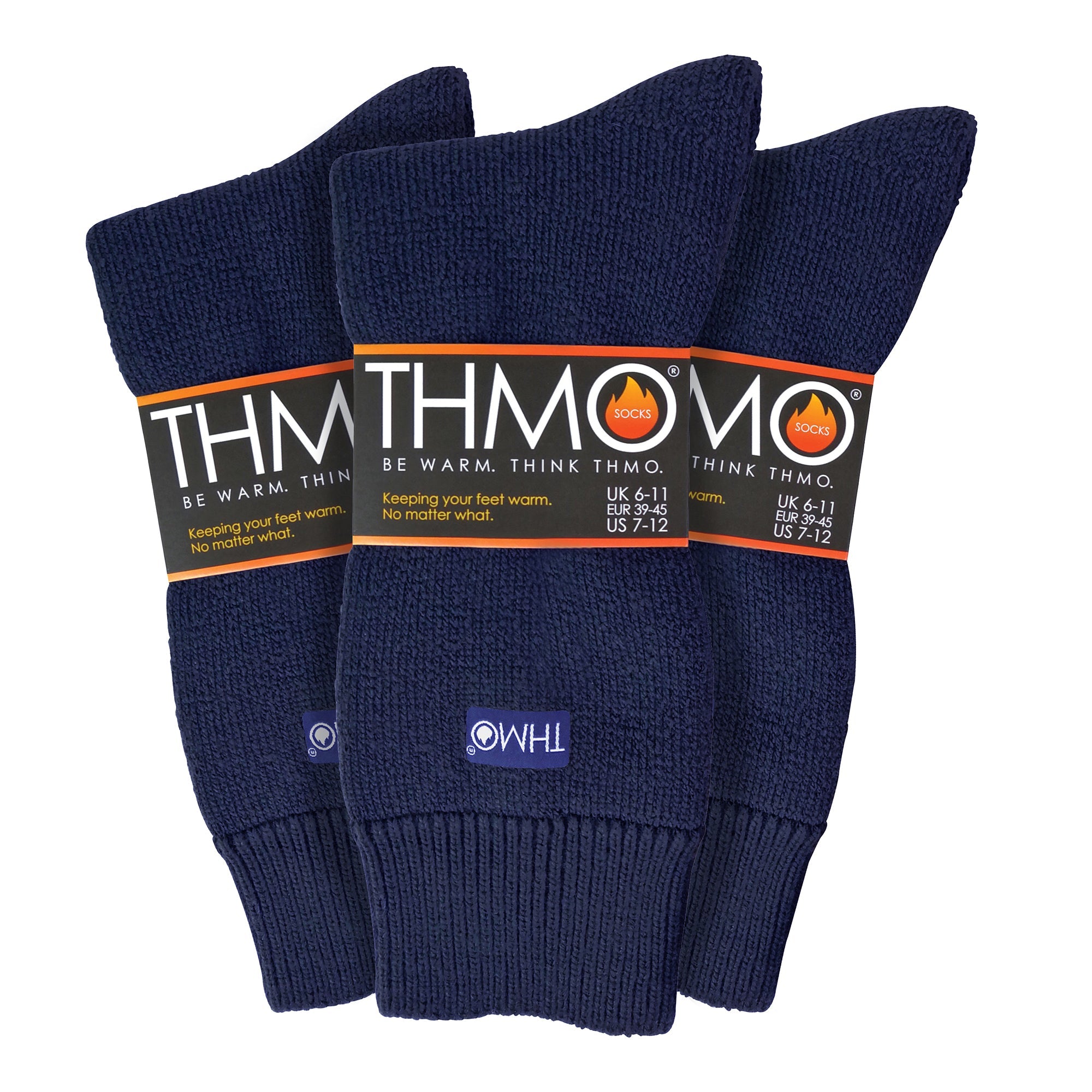 Sock Snob Mens Thick Winter Thermal Socks with Comfort Top (Multipack Options)