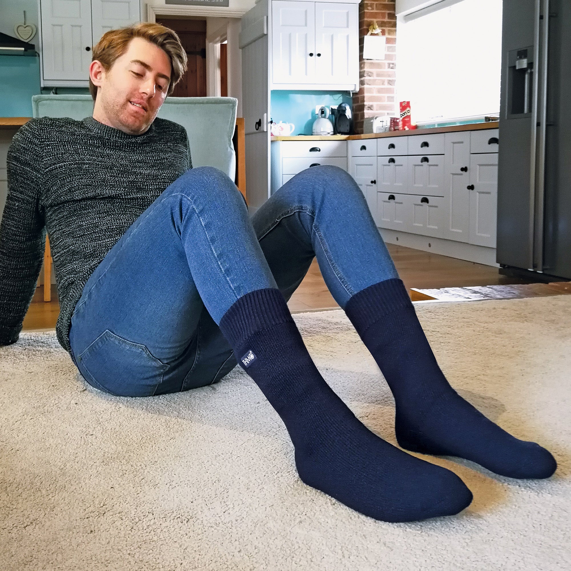 Sock Snob Mens Thick Winter Thermal Socks with Comfort Top (Multipack Options)